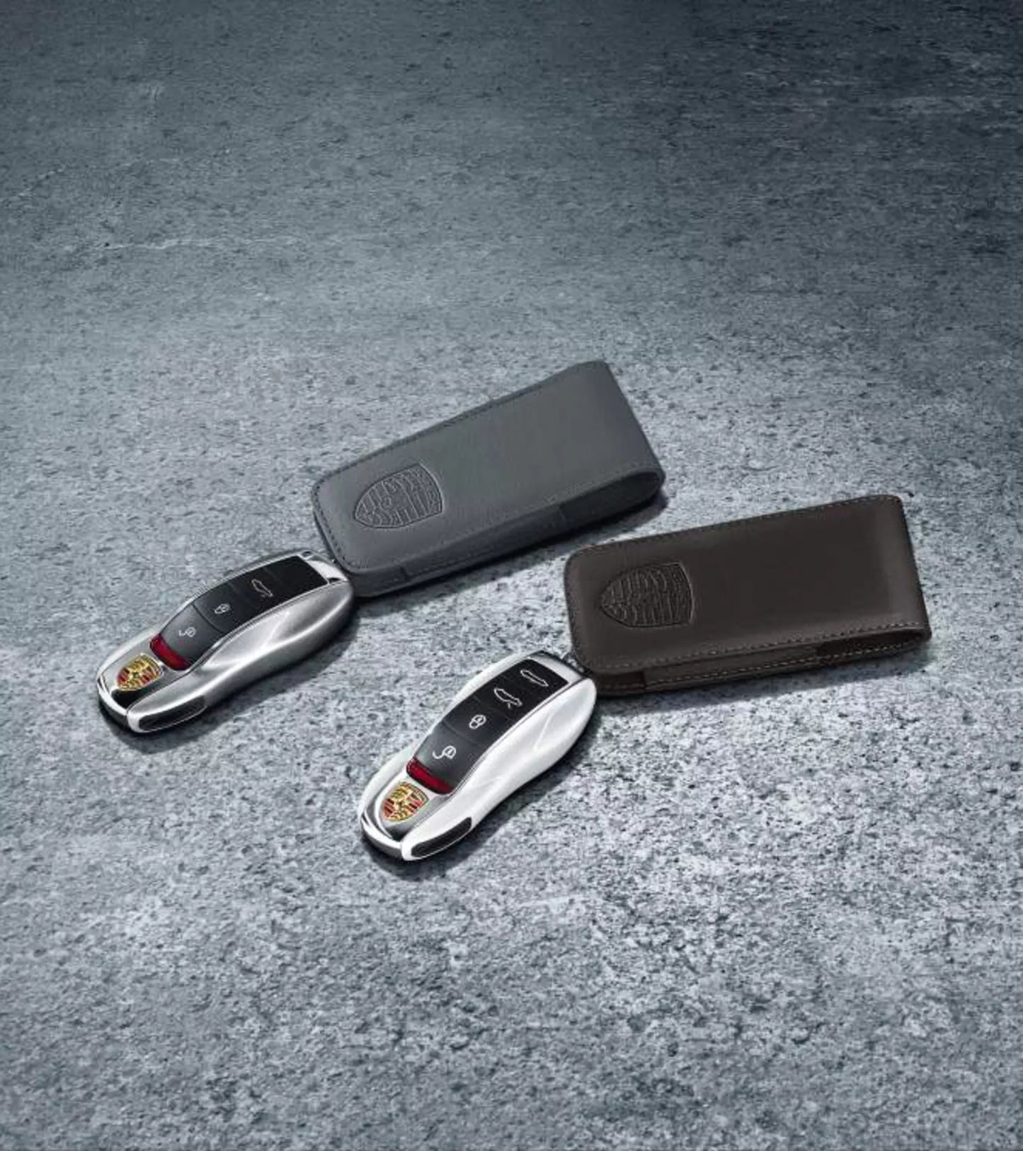 Portachiavi in pelle - 718/911/Cayenne/Panamera/Macan