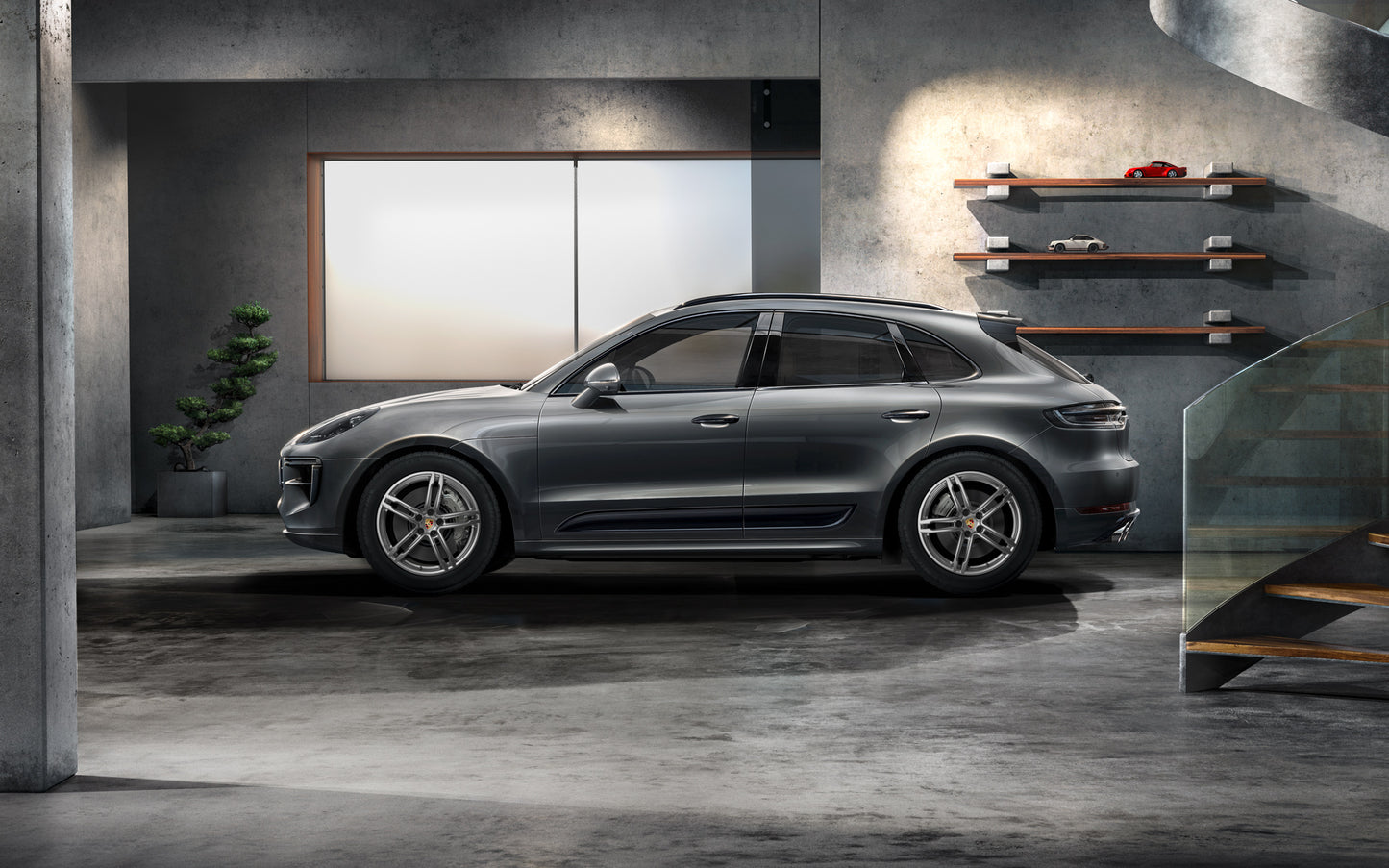 19-inch Macan Sport complete winter wheel kit