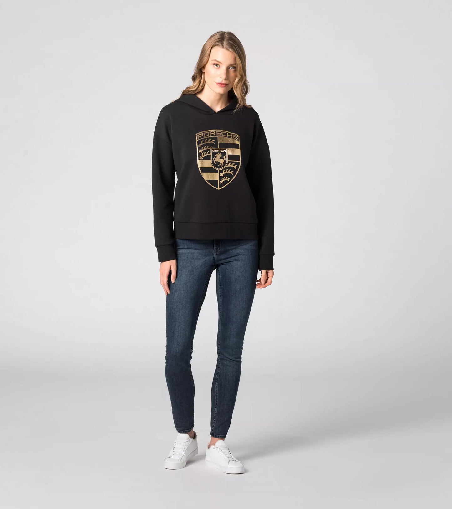 Felpa con cappuccio da donna – Essential