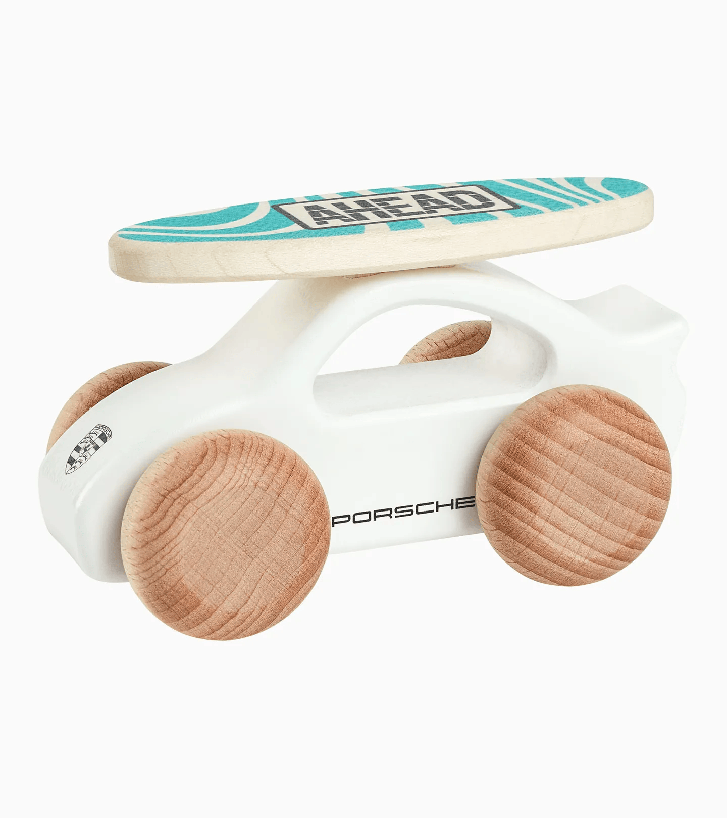 Wooden Taycan model