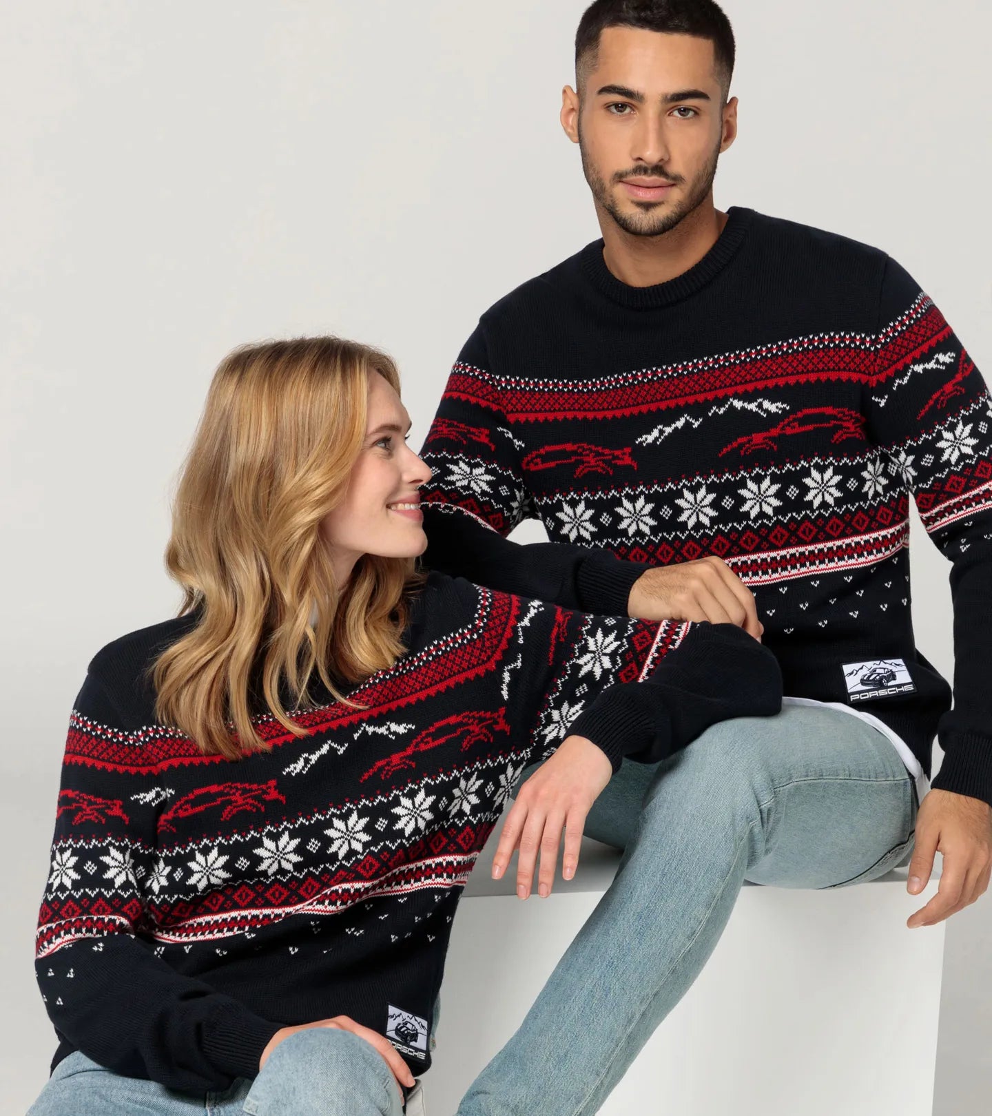 Maglione unisex lavorato a maglia – Natale