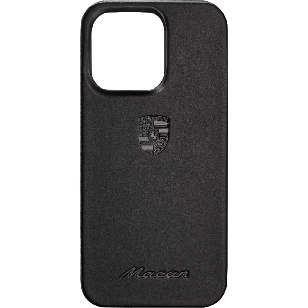 Cover for iPhone 14, in leather – Macan