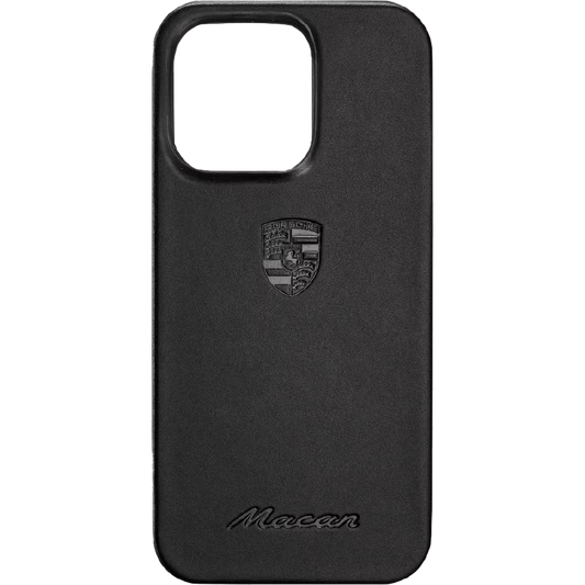 Cover for iPhone 14, in leather – Macan